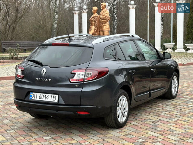 Серый Рено Меган, объемом двигателя 1.5 л и пробегом 264 тыс. км за 7950 $, фото 8 на Automoto.ua