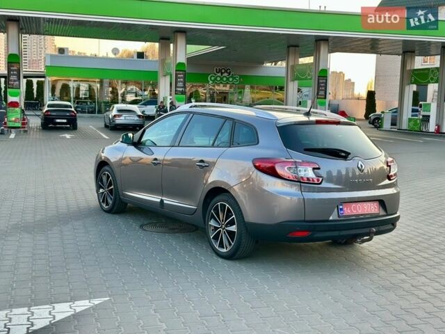 Серый Рено Меган, объемом двигателя 1.5 л и пробегом 241 тыс. км за 9299 $, фото 5 на Automoto.ua