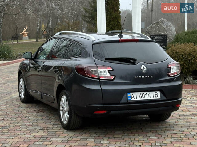 Серый Рено Меган, объемом двигателя 1.5 л и пробегом 264 тыс. км за 7950 $, фото 6 на Automoto.ua