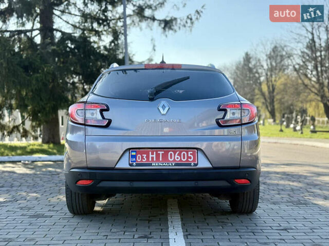 Серый Рено Меган, объемом двигателя 1.5 л и пробегом 243 тыс. км за 7999 $, фото 18 на Automoto.ua