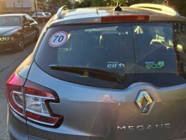 Серый Рено Меган, объемом двигателя 1.5 л и пробегом 196 тыс. км за 6700 $, фото 1 на Automoto.ua