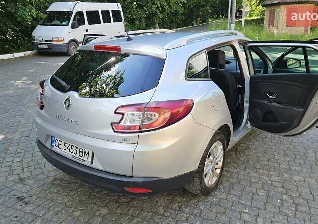 Серый Рено Меган, объемом двигателя 1.5 л и пробегом 244 тыс. км за 7999 $, фото 12 на Automoto.ua