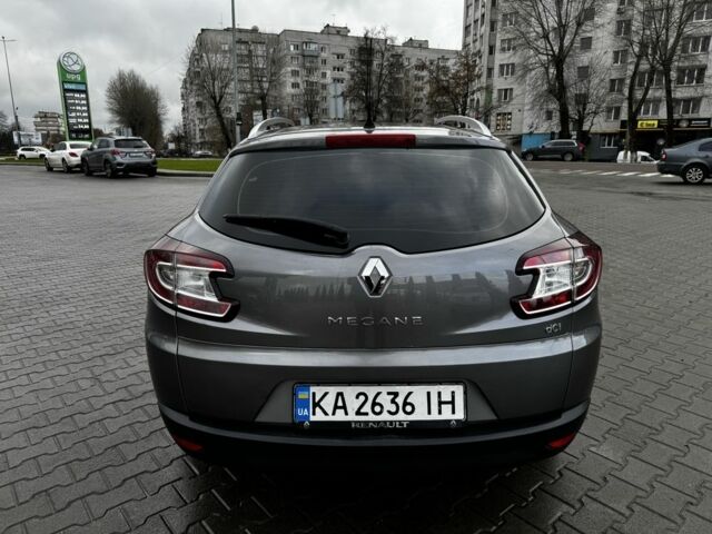 Сірий Рено Меган, об'ємом двигуна 1.5 л та пробігом 320 тис. км за 7600 $, фото 5 на Automoto.ua