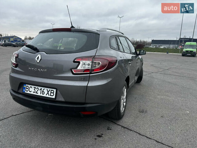 Серый Рено Меган, объемом двигателя 1.5 л и пробегом 171 тыс. км за 8150 $, фото 3 на Automoto.ua
