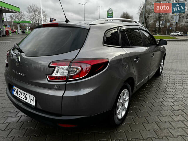 Серый Рено Меган, объемом двигателя 1.5 л и пробегом 320 тыс. км за 7600 $, фото 6 на Automoto.ua