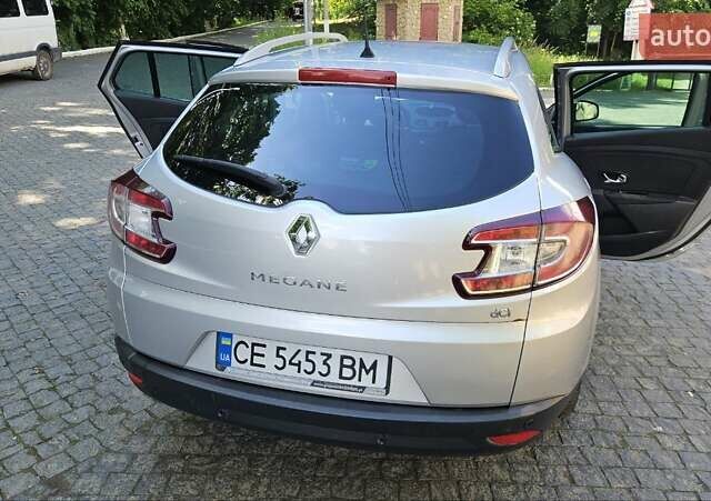 Серый Рено Меган, объемом двигателя 1.5 л и пробегом 244 тыс. км за 7999 $, фото 14 на Automoto.ua