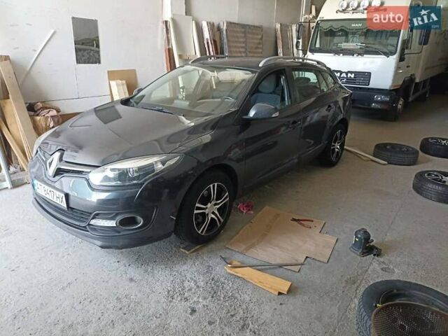 Серый Рено Меган, объемом двигателя 1.46 л и пробегом 243 тыс. км за 9000 $, фото 16 на Automoto.ua