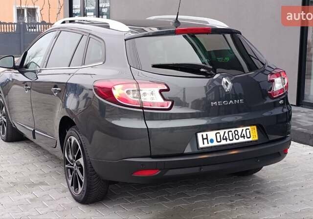 Серый Рено Меган, объемом двигателя 1.6 л и пробегом 188 тыс. км за 9450 $, фото 12 на Automoto.ua