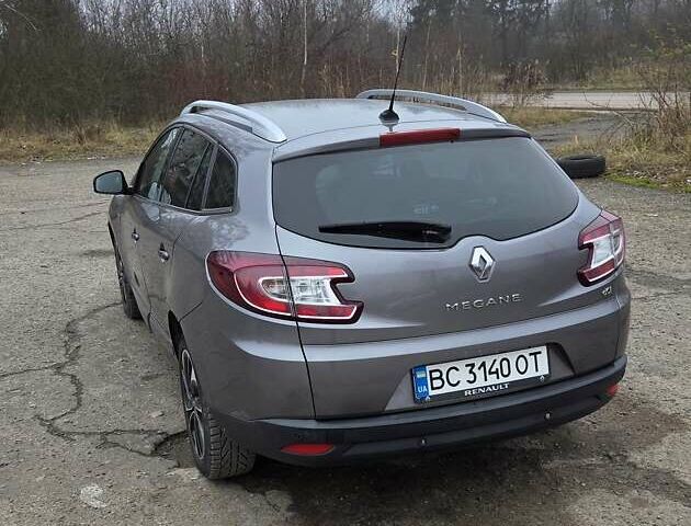 Сірий Рено Меган, об'ємом двигуна 1.46 л та пробігом 221 тис. км за 9000 $, фото 7 на Automoto.ua