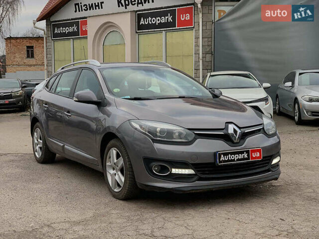 Сірий Рено Меган, об'ємом двигуна 1.5 л та пробігом 252 тис. км за 8790 $, фото 2 на Automoto.ua