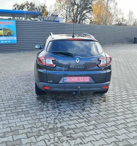 Сірий Рено Меган, об'ємом двигуна 1.5 л та пробігом 222 тис. км за 9750 $, фото 3 на Automoto.ua