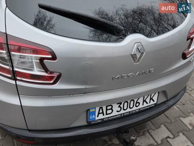 Серый Рено Меган, объемом двигателя 1.46 л и пробегом 246 тыс. км за 7300 $, фото 6 на Automoto.ua