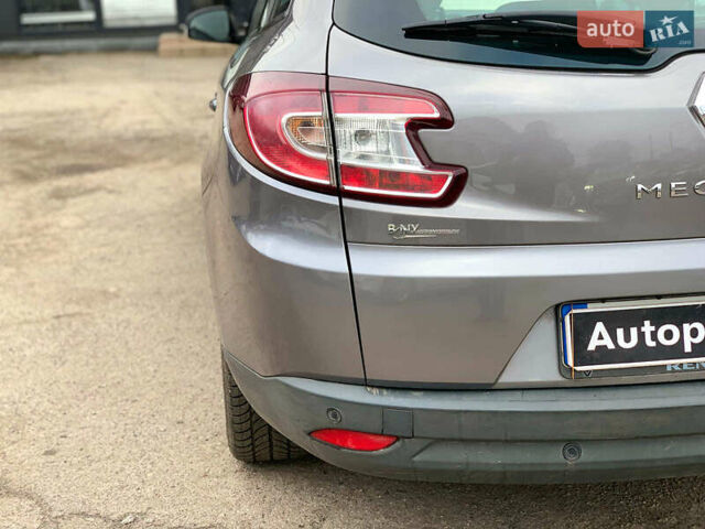 Сірий Рено Меган, об'ємом двигуна 1.5 л та пробігом 252 тис. км за 8790 $, фото 12 на Automoto.ua