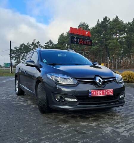 Сірий Рено Меган, об'ємом двигуна 1.5 л та пробігом 222 тис. км за 9750 $, фото 1 на Automoto.ua