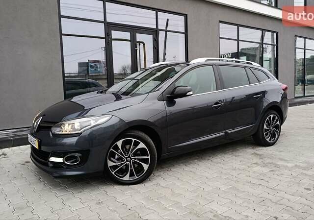 Серый Рено Меган, объемом двигателя 1.6 л и пробегом 188 тыс. км за 9450 $, фото 1 на Automoto.ua