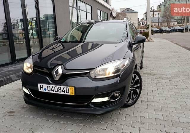 Серый Рено Меган, объемом двигателя 1.6 л и пробегом 188 тыс. км за 9450 $, фото 2 на Automoto.ua