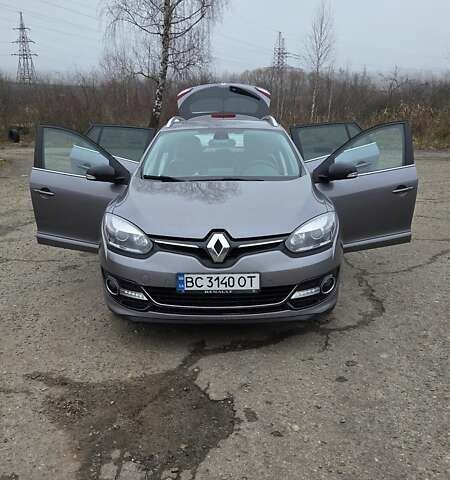 Сірий Рено Меган, об'ємом двигуна 1.46 л та пробігом 221 тис. км за 9000 $, фото 16 на Automoto.ua
