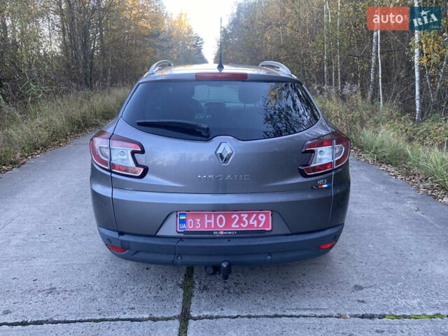 Серый Рено Меган, объемом двигателя 1.5 л и пробегом 232 тыс. км за 8400 $, фото 5 на Automoto.ua