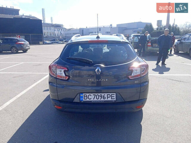 Серый Рено Меган, объемом двигателя 1.5 л и пробегом 355 тыс. км за 7200 $, фото 4 на Automoto.ua