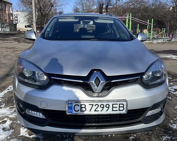 Серый Рено Меган, объемом двигателя 1.5 л и пробегом 228 тыс. км за 8500 $, фото 1 на Automoto.ua