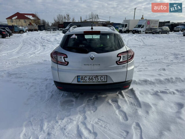 Серый Рено Меган, объемом двигателя 1.5 л и пробегом 243 тыс. км за 8790 $, фото 6 на Automoto.ua