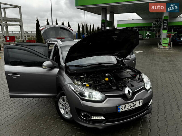 Серый Рено Меган, объемом двигателя 1.5 л и пробегом 320 тыс. км за 7600 $, фото 13 на Automoto.ua