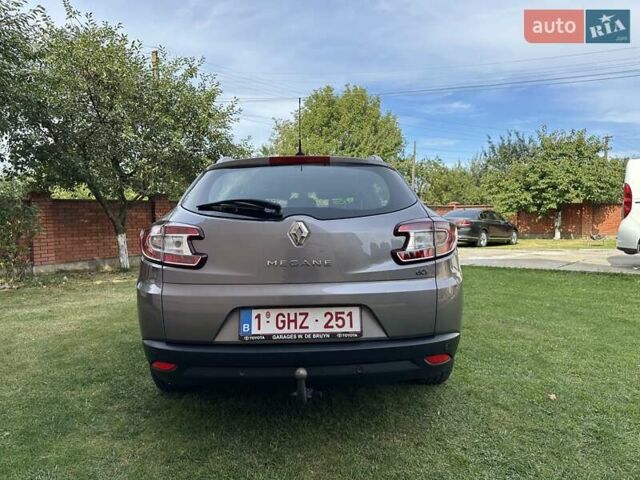 Сірий Рено Меган, об'ємом двигуна 1.5 л та пробігом 149 тис. км за 8850 $, фото 19 на Automoto.ua