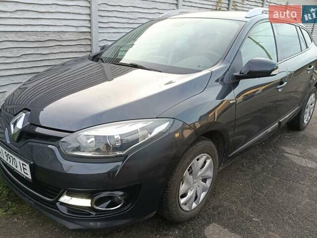 Серый Рено Меган, объемом двигателя 1.5 л и пробегом 187 тыс. км за 9500 $, фото 1 на Automoto.ua