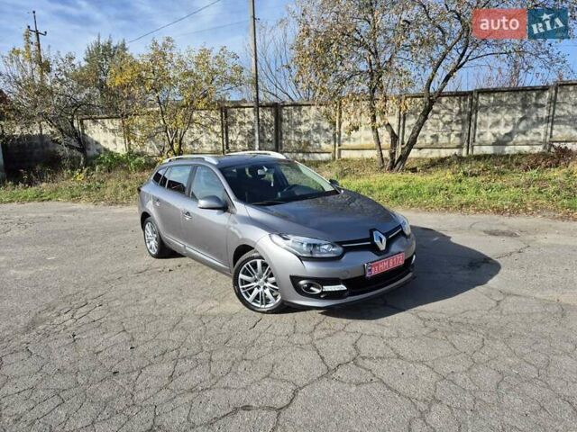 Серый Рено Меган, объемом двигателя 1.5 л и пробегом 182 тыс. км за 8900 $, фото 4 на Automoto.ua