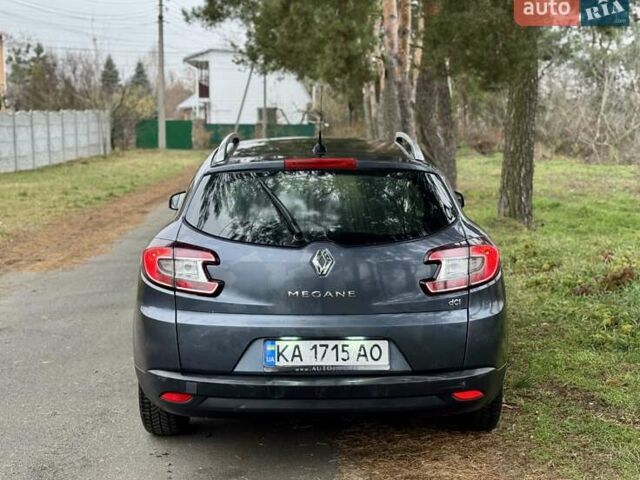 Серый Рено Меган, объемом двигателя 1.5 л и пробегом 197 тыс. км за 6700 $, фото 4 на Automoto.ua