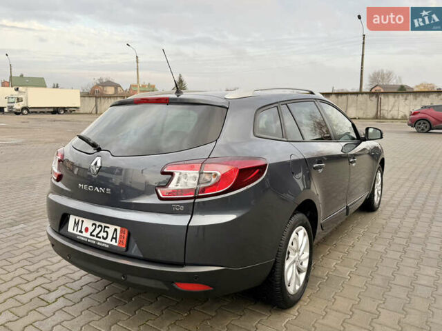 Серый Рено Меган, объемом двигателя 1.2 л и пробегом 101 тыс. км за 8700 $, фото 3 на Automoto.ua