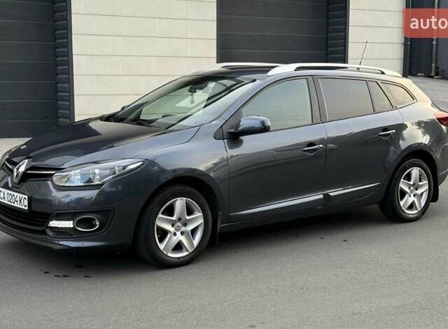 Серый Рено Меган, объемом двигателя 1.5 л и пробегом 214 тыс. км за 9999 $, фото 4 на Automoto.ua