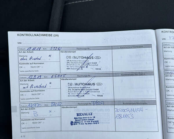 Серый Рено Меган, объемом двигателя 1.5 л и пробегом 136 тыс. км за 9900 $, фото 27 на Automoto.ua