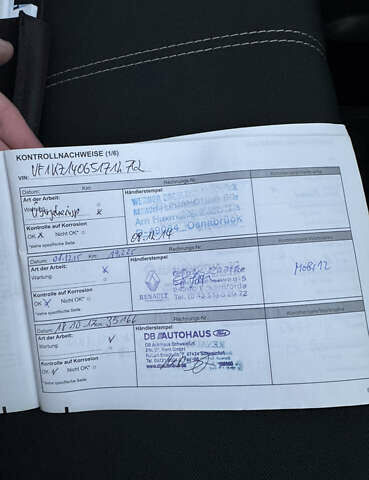 Серый Рено Меган, объемом двигателя 1.5 л и пробегом 136 тыс. км за 9600 $, фото 31 на Automoto.ua