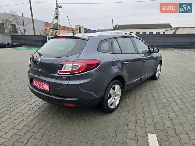 Серый Рено Меган, объемом двигателя 1.5 л и пробегом 158 тыс. км за 8999 $, фото 7 на Automoto.ua