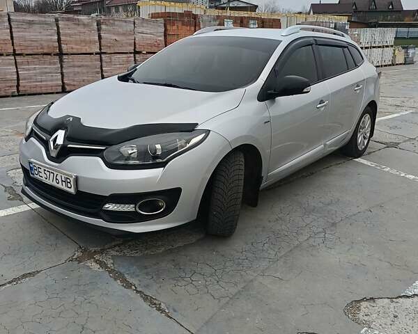 Серый Рено Меган, объемом двигателя 1.5 л и пробегом 223 тыс. км за 9500 $, фото 3 на Automoto.ua