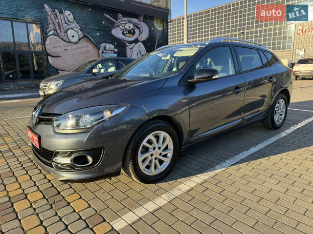 Серый Рено Меган, объемом двигателя 1.6 л и пробегом 191 тыс. км за 10850 $, фото 1 на Automoto.ua