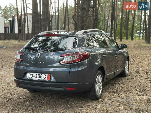 Сірий Рено Меган, об'ємом двигуна 1.5 л та пробігом 197 тис. км за 9650 $, фото 3 на Automoto.ua