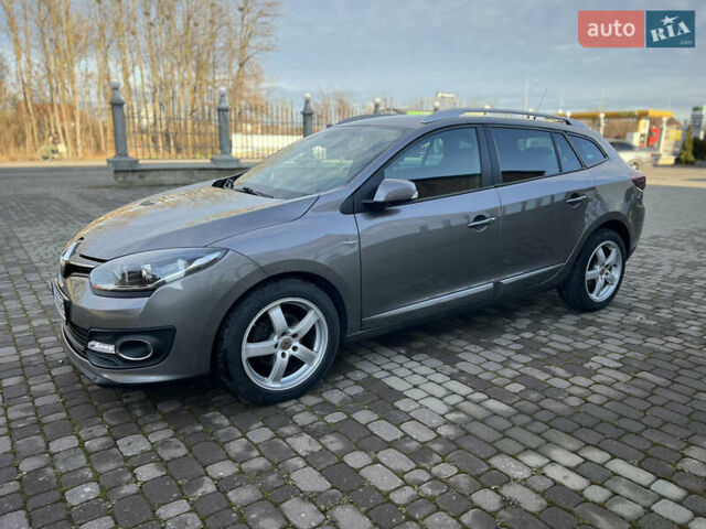 Сірий Рено Меган, об'ємом двигуна 1.5 л та пробігом 92 тис. км за 8950 $, фото 1 на Automoto.ua