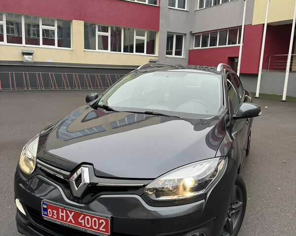 Серый Рено Меган, объемом двигателя 1.5 л и пробегом 136 тыс. км за 9600 $, фото 1 на Automoto.ua