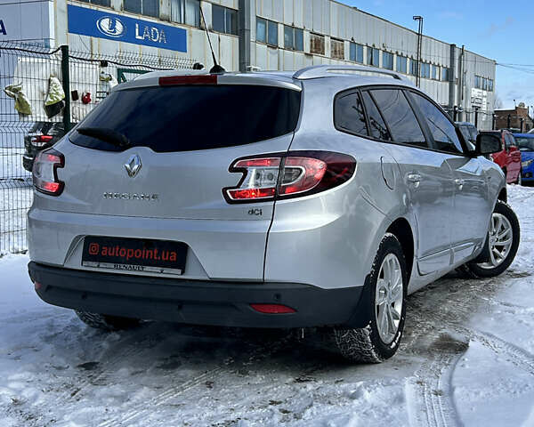 Серый Рено Меган, объемом двигателя 1.5 л и пробегом 255 тыс. км за 8900 $, фото 7 на Automoto.ua