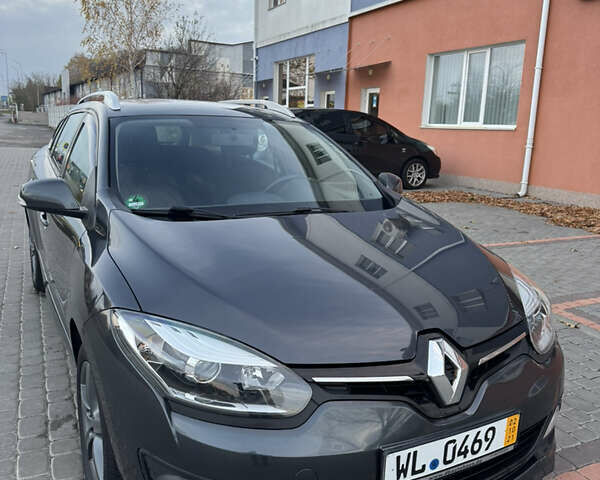 Серый Рено Меган, объемом двигателя 1.5 л и пробегом 136 тыс. км за 9900 $, фото 1 на Automoto.ua