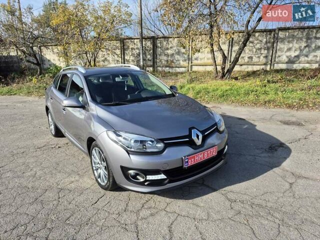 Серый Рено Меган, объемом двигателя 1.5 л и пробегом 182 тыс. км за 8900 $, фото 6 на Automoto.ua