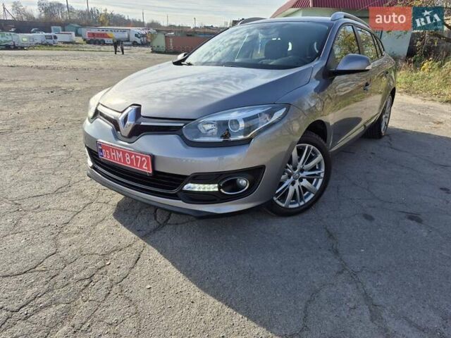 Серый Рено Меган, объемом двигателя 1.5 л и пробегом 182 тыс. км за 8900 $, фото 1 на Automoto.ua