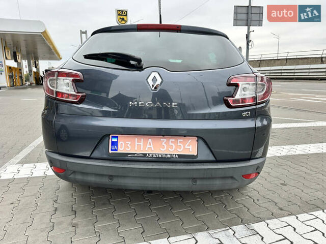 Сірий Рено Меган, об'ємом двигуна 1.5 л та пробігом 186 тис. км за 10750 $, фото 6 на Automoto.ua