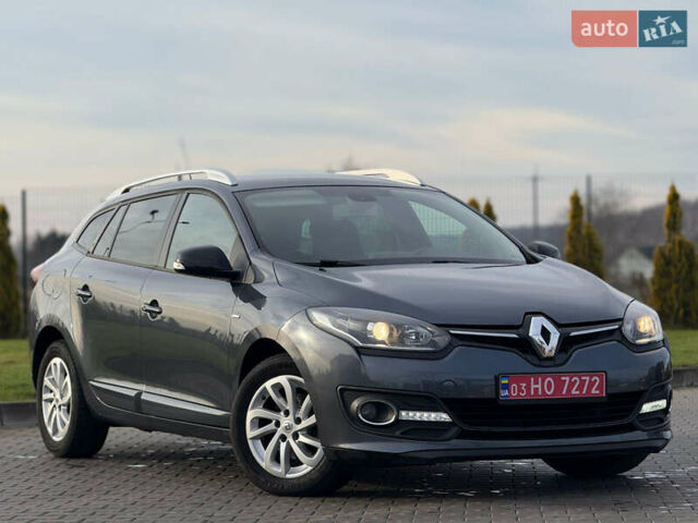 Серый Рено Меган, объемом двигателя 1.5 л и пробегом 180 тыс. км за 11800 $, фото 2 на Automoto.ua