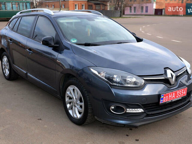 Сірий Рено Меган, об'ємом двигуна 1.5 л та пробігом 186 тис. км за 10450 $, фото 1 на Automoto.ua