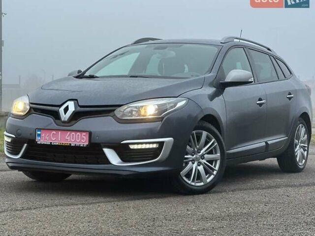 Серый Рено Меган, объемом двигателя 1.5 л и пробегом 226 тыс. км за 9450 $, фото 2 на Automoto.ua