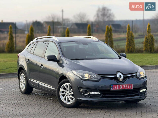 Серый Рено Меган, объемом двигателя 1.5 л и пробегом 180 тыс. км за 11800 $, фото 3 на Automoto.ua