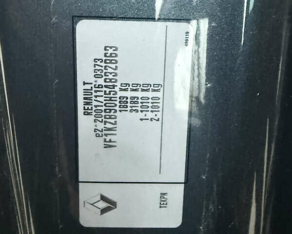 Серый Рено Меган, объемом двигателя 1.5 л и пробегом 180 тыс. км за 11800 $, фото 81 на Automoto.ua